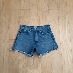 Agolde parker long jean short